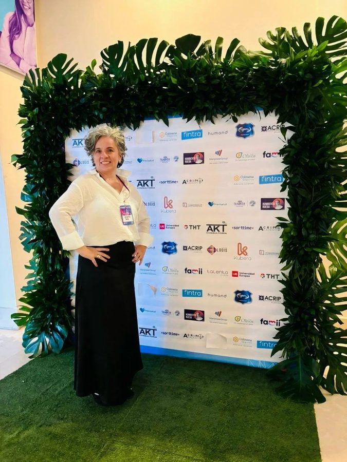 Johanna Pardo en un evento
